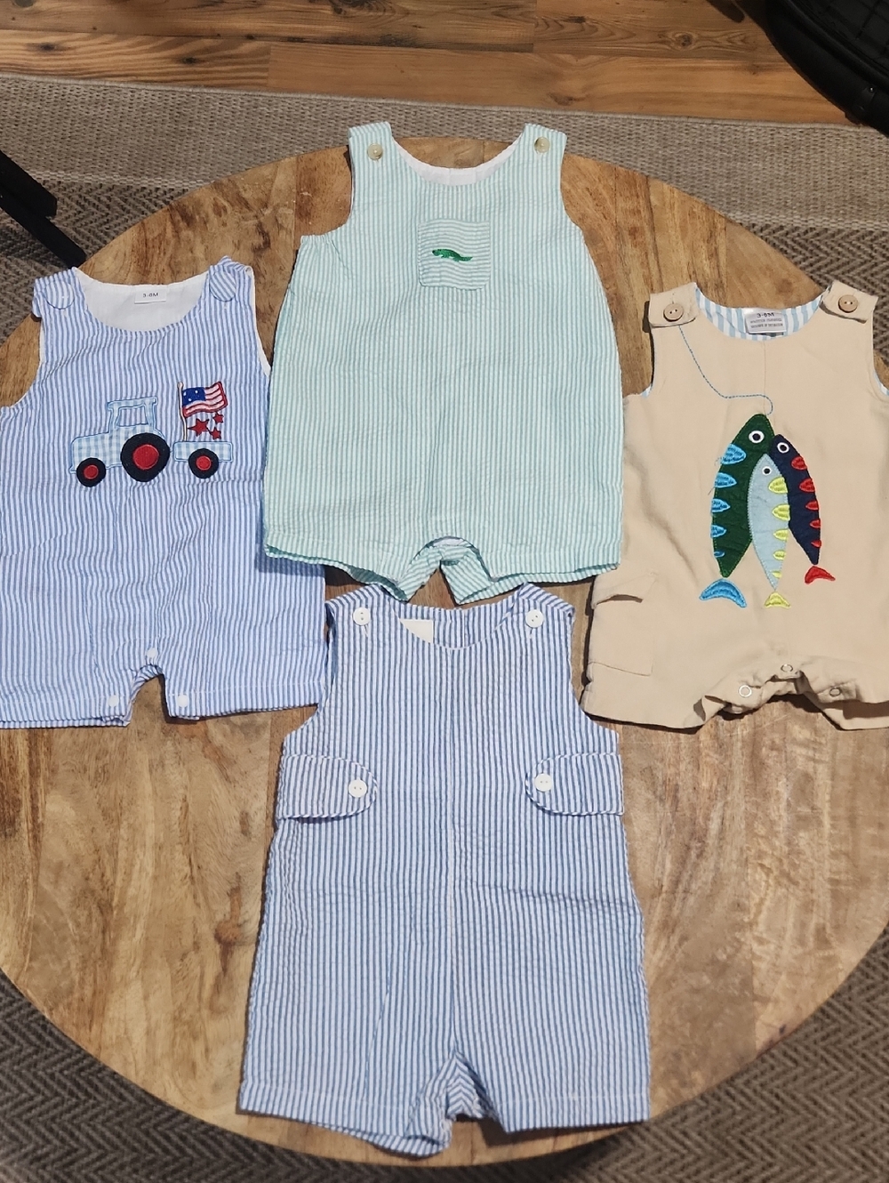 Bundle Of 3-6 Month Baby Boy Rompers
